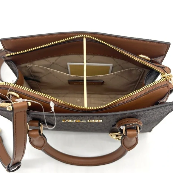 Michael Kors Sheila Small Satchel Crossbody Bag - Picture 6 of 10